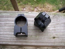 1" Warne Rifle Scope Rings ~High~ Matte