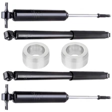 Full Set Shocks Struts + 3" Front Leveling Kit 2WD For Dodge Ram 1500 2500 3500