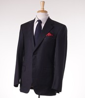 $3584 Oxxford For Paul Stuart Solid Charcoal Gray Super 120s Wool Suit 43 L on sale $3584 Oxxford For Paul Stuart Solid Charcoal Gray Super 120s Wool Suit 43 L on sale