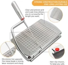 Cheese Slicer Cutter Stainless Steel Block Cheese Slicer with Size Scale US