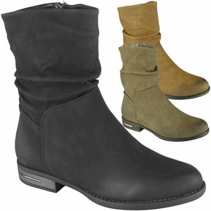 low calf boots