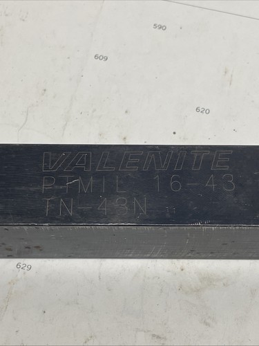 VALENITE PTML-16-43 TN-43N 1 INCH SHANK LATHE TURNING TOOL - Picture 2 of 4