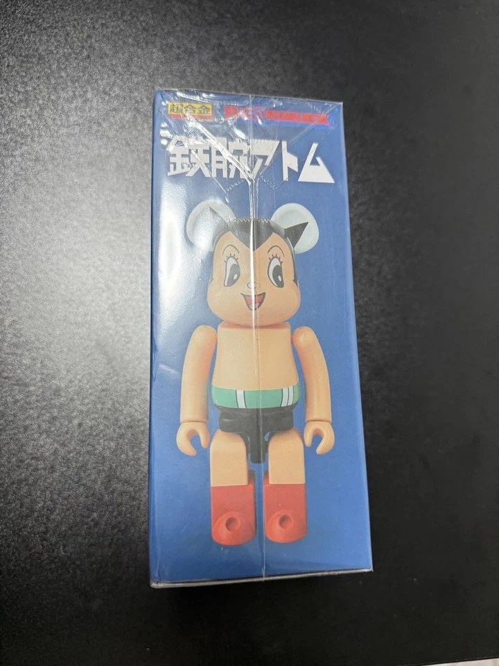 Bearbrick 200 Percent Astro Boy Figure Diecast Metal Medicom Bandai Boxed Japan - Image 3 of 4