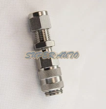 1Pcs Quick Connector Female head through board card sleeve 1/4 316L 21-SK-IN02