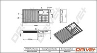 Dr!Ve+ Luftfilter U.A. FüR Seat, Skoda, Vw