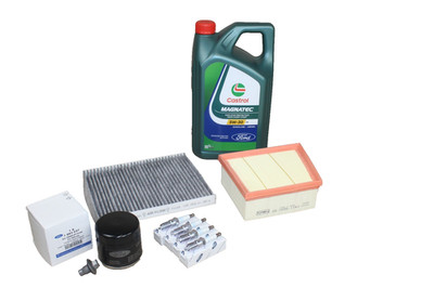 Original Inspektionskit 1,5 Ford EcoSport inkl. 5 Liter 5W30 Castrol Öl 53332227