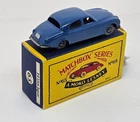 Matchbox Lesney – 65a   Jaguar 3.4 Liter   1959    (ID#105) SILVER REAR PLATE