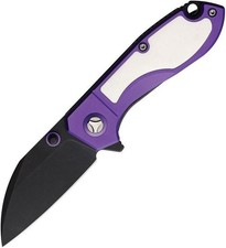 Rough Ryder Tattoo Series Steel Blade Purple Pocket Knife - RR2553-901-PURPLE