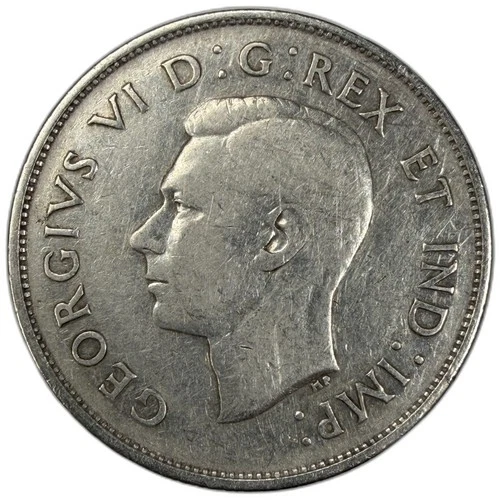 Canada - 50 Cents - 1939 - KM#36 - Silver .800