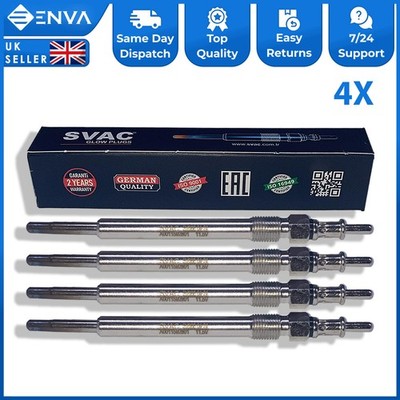 4X Heater Glow Plugs For Land Rover Discovery II Defender 2.5 TD5 Diesel ERR6066