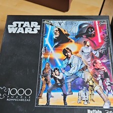 Buffalo Games Star Wars 1000 Piece Jigsaw Puzzle Multicolor Cardboard
