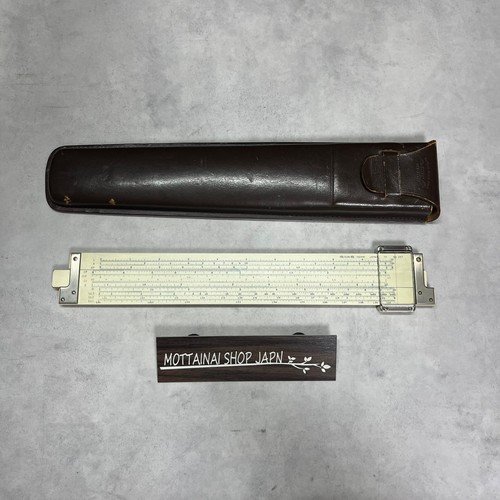 Chemical Engineers Sun Hemmi 257 Bamboo Slide Rule Tested 【1day ship!】
