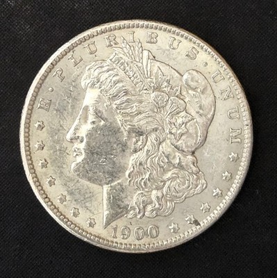 1900 Morgan Dollar - MINT STATE EXAMPLE - 90% Silver - FREE SHIPPING!