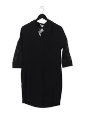 Whistles Bodycon Midi Dress UK6 in Black