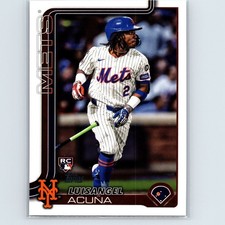 2025 Topps Series 2 - Luisangel Acuna #524 (RC) - New York Mets