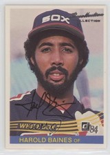 2004 Donruss Timelines 13/20 Harold Baines #HB84 Auto HOF 7v7