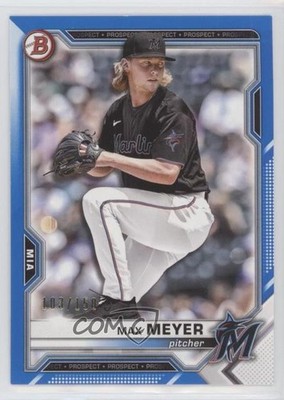 2021 Bowman Draft Blue 103/150 Max Meyer #BD-99 0m4r
