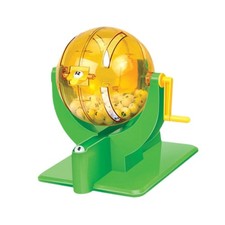 Mini Lottery Bälle Maschine Lottospiel mit 90 Lotterienzahlen Bälle