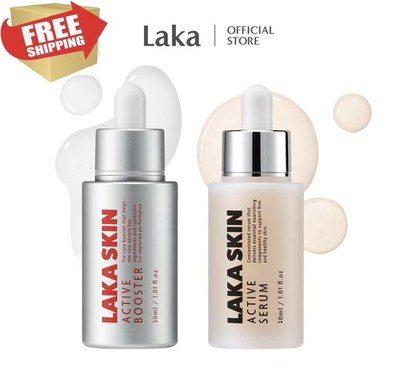 LAKA SKIN Active Booster & Serum Duo/Firming Booster Set firms skin Dual PDRN