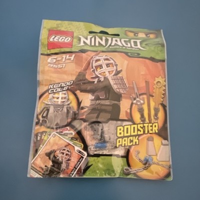 LEGO Ninjago Kendo Cole Booster Pack 9551 Foil Pack Complete Set