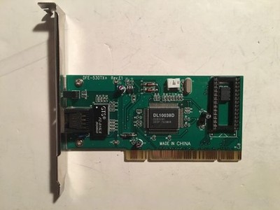 D-link dfe-530tx+ 10/100 fast ethernet desktop adapter rev e1
