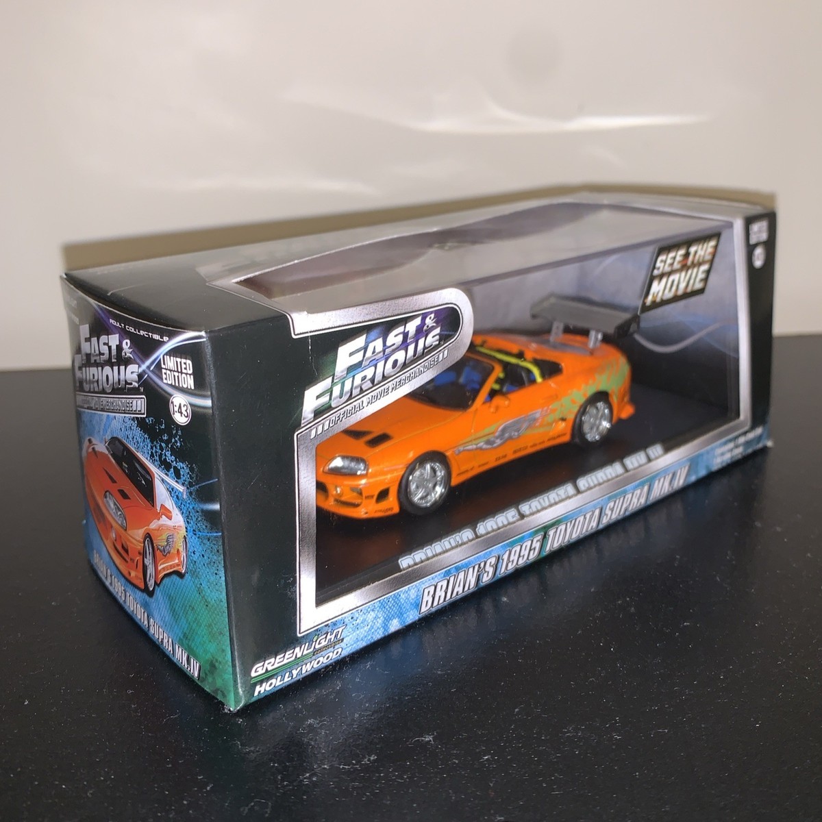 Greenlight Hollywood Fast & Furious Brian's 1995 Toyota Supra MK