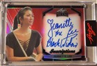 2025 LEAF METAL WOMEN OF SPORT JEANETTE LEE ENCASED AUTO AUTOGRAPH ON CARD /150