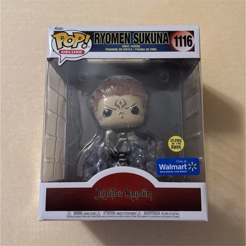 Funko Pop! Deluxe Ryomen Sukuna Jujutsu Kaisen Walmart Glows Vinyl #1116