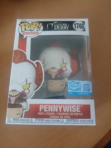 Funko Pop Television IT Welcome to Derry Pennywise 1748 With Protector