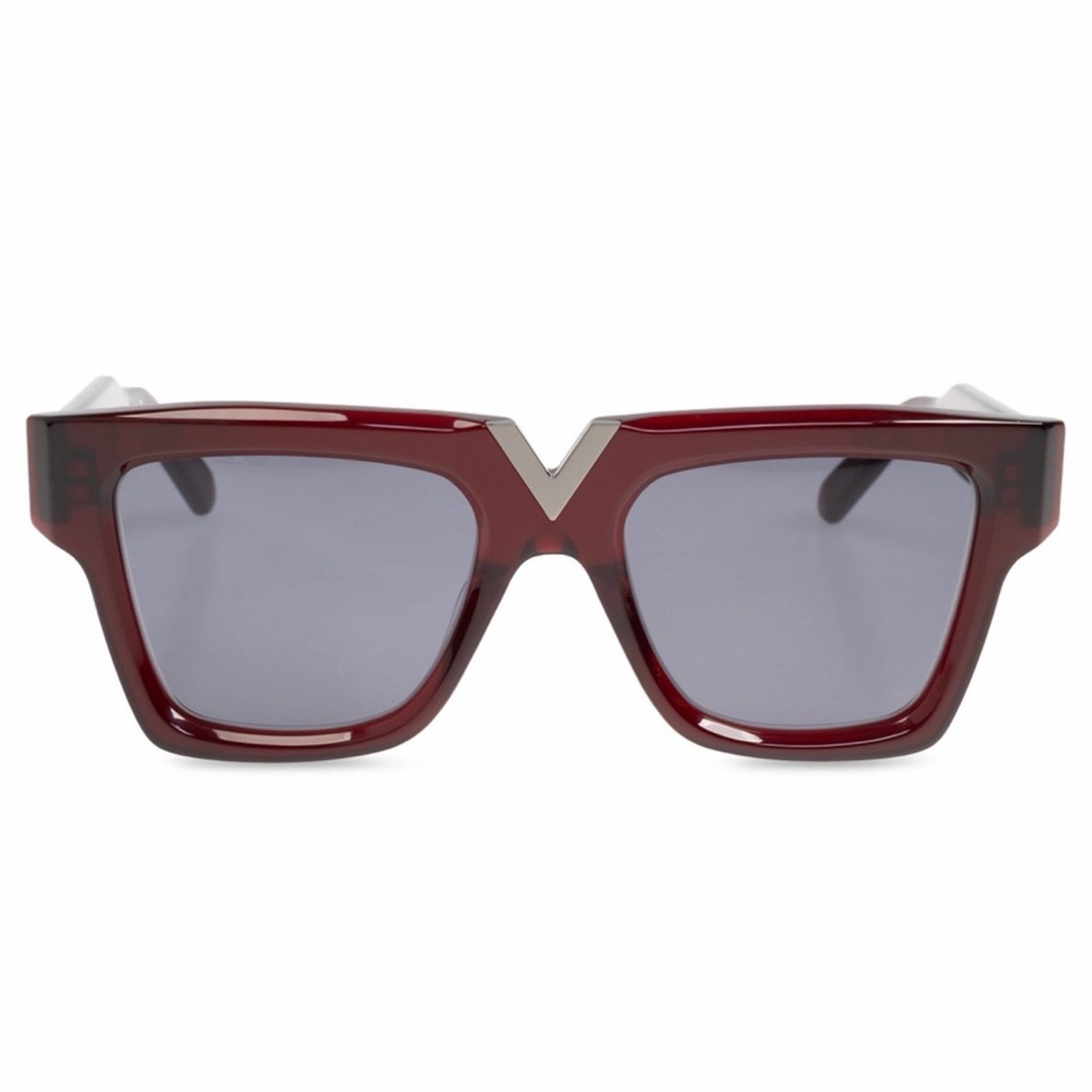  New! Valentino V GOLD | VLS 162C, Burgundy Sunglasses, Authentic