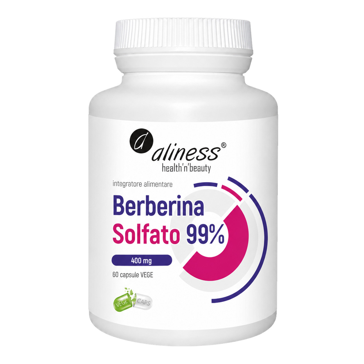 Aliness Berberina Solfato 99% 60 St - Immagine 2