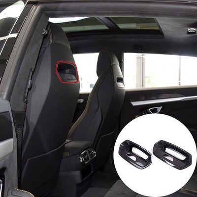 Real Carbon Fiber Seat Headrest Cover Seat Back Fit For Lamborghini URUS 2018-22