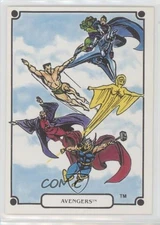 1988 Marvel Universe Series IV Namor Avengers Thor Doctor Druid Photon #2 14pi