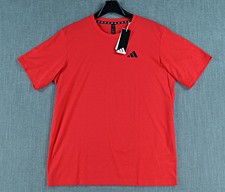 Adidas T-Shirt Men's M Red Training Essentials Aeroready Feelready Tee NWT