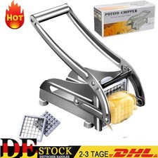 Kleine Kartoffelschneider Pommes Frites Schneider Edelstahl Gemüseschneider DHL