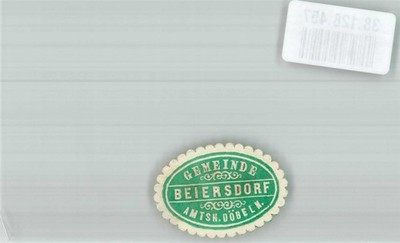 38128457 - 7321 Beiersdorf municipality Beiersdorf official Doebeln Vignette
