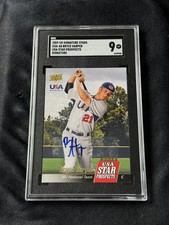 SGC 9 Bryce Harper 2009 Upper Deck USA Baseball Star Prospects Rookie Auto SSP