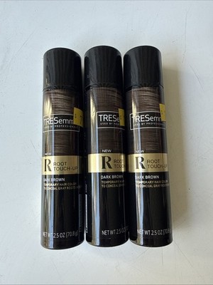 TRESemme Temporary Color Root Touch-Up Spray for Dark Brown Hair, 2.5 oz (3PK)