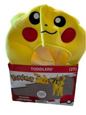 Pok mon Pikachu Costume Size 2T Disguise Halloween Dress Up New