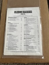 Traxxas Sledge Hammer Vintage Parts List Window Masks Monster Truck 1989 Texas 