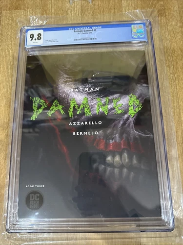 BATMAN DAMNED #3 (OF 3) (MR) BY DC COMICS  2019 Graded Comic Cgc 9.8
