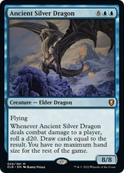 Ancient Silver Dragon 056/361 Commander Legends: Battle for Baldur's Gate