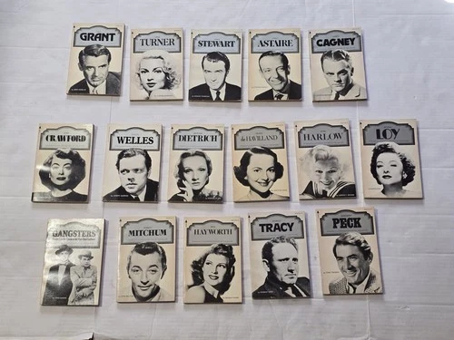 Vintage 16 Books Pyramid Illustrated History Of The Movies Paperback 1970's