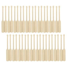 Toyvian Toys Mini Wooden Paddle Miniature Wooden Boat Canoe Paddles Miniature...