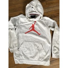 Jordan Brand Jumpman Logo Hoodie White Small