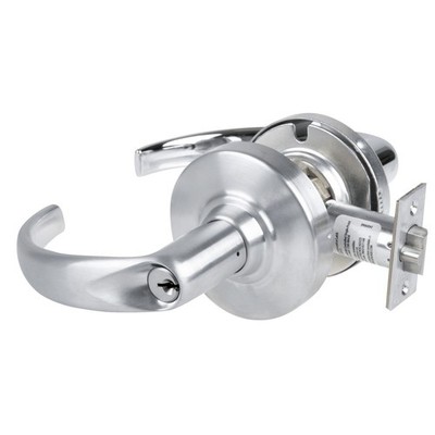 Schlage ND53PD SPA 626 - Grade 1 Office Entry Lever Lock Satin Chrome