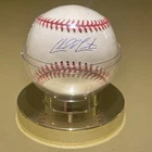 Chad Curtis Autographed Rawlings Baseball New York Yankees 1998