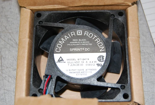 Comair Rotron 039312 Sprint DC ST12K7X 12VDC 0.39A 4.4W Fan  (Set of 2) 