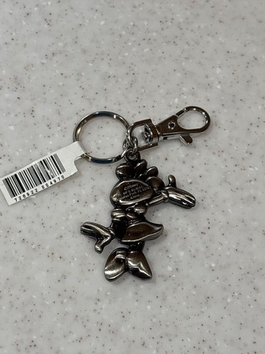 Disney Schlüsselanhänger Minnie Mouse stehend winkend Retro Zinn NEU - Bild 2 von 2