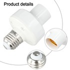 Remote Controlled E27 Lamp Holder Adapter for Corridor Lighting Automation